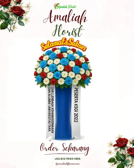 Standing Flowers Pasir Putih